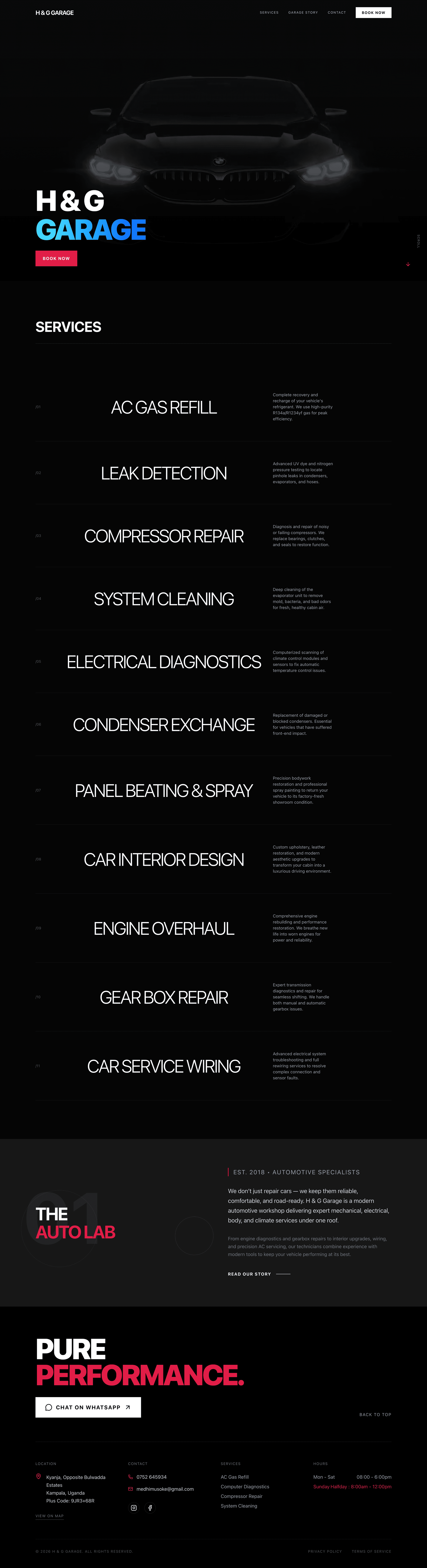 H&G Garage gallery preview